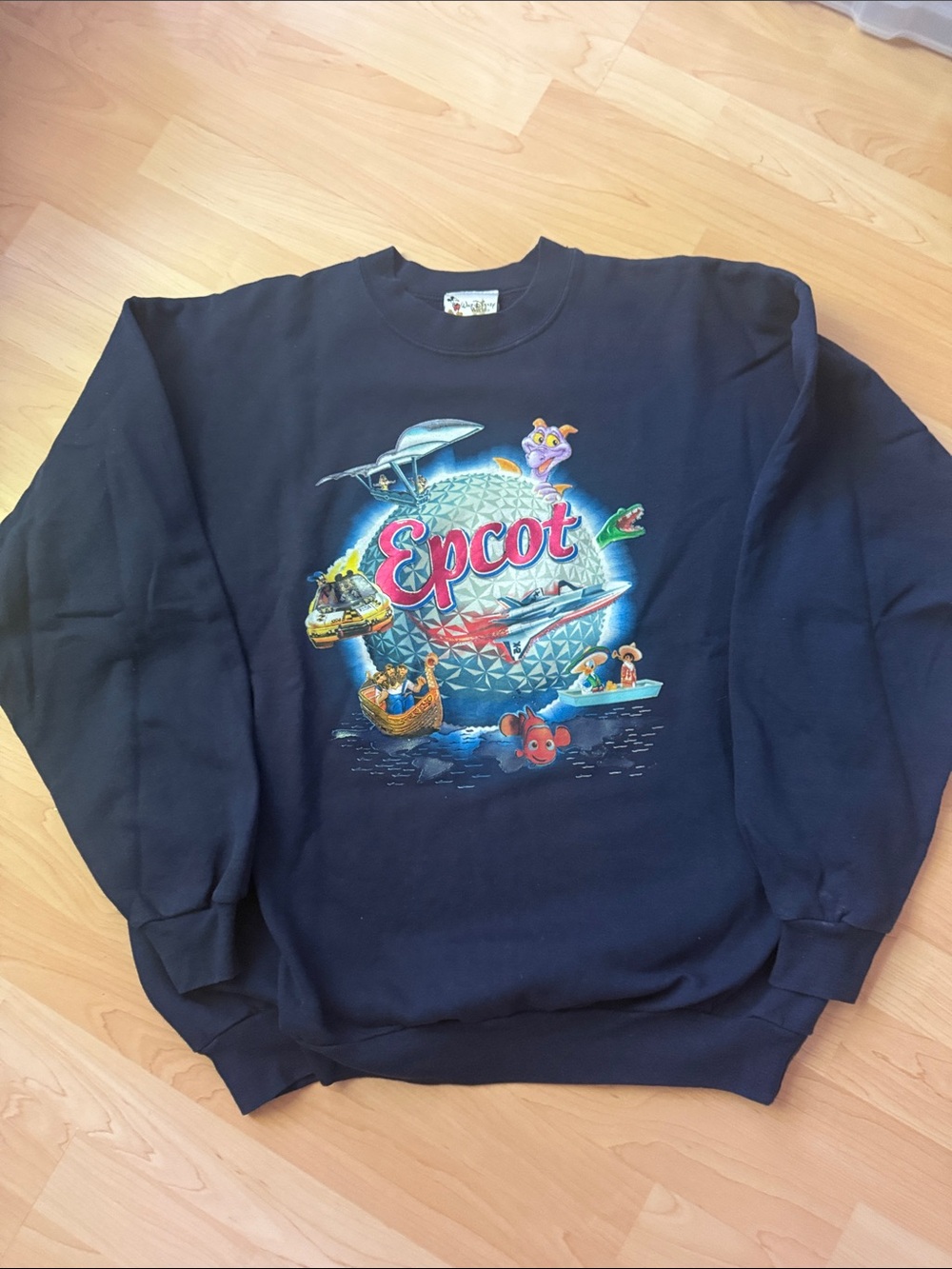 Vintage Disney Epcot Graphic Crewneck Sweatshirt
